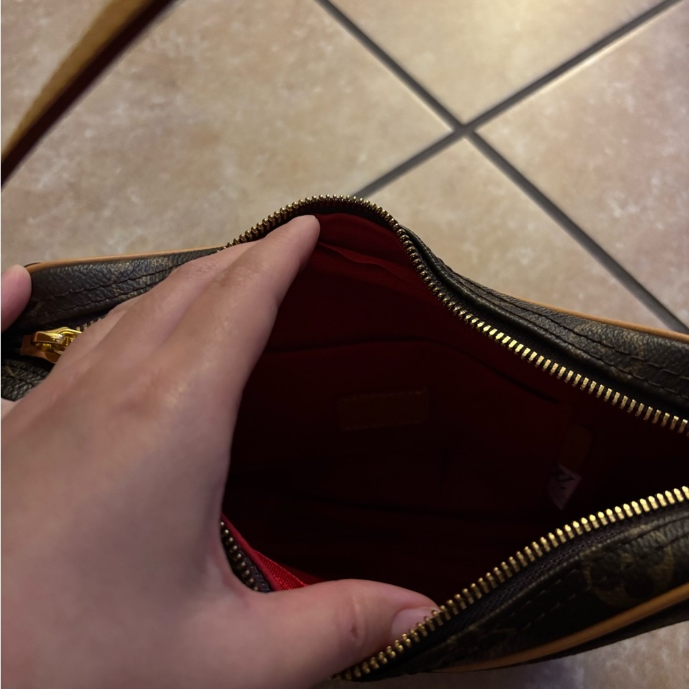 Brown Monogram Crescent Bag - Picture 3 of 3